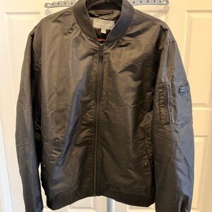 Michael Kors Charcoal Bomber Jacket for Men
